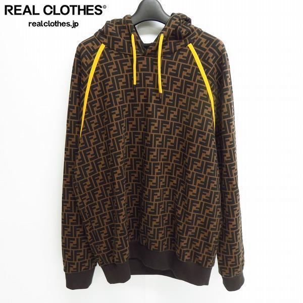 ☆FENDI/フェンディ ズッカ柄パーカー FY0945/L /060 フェンディ 