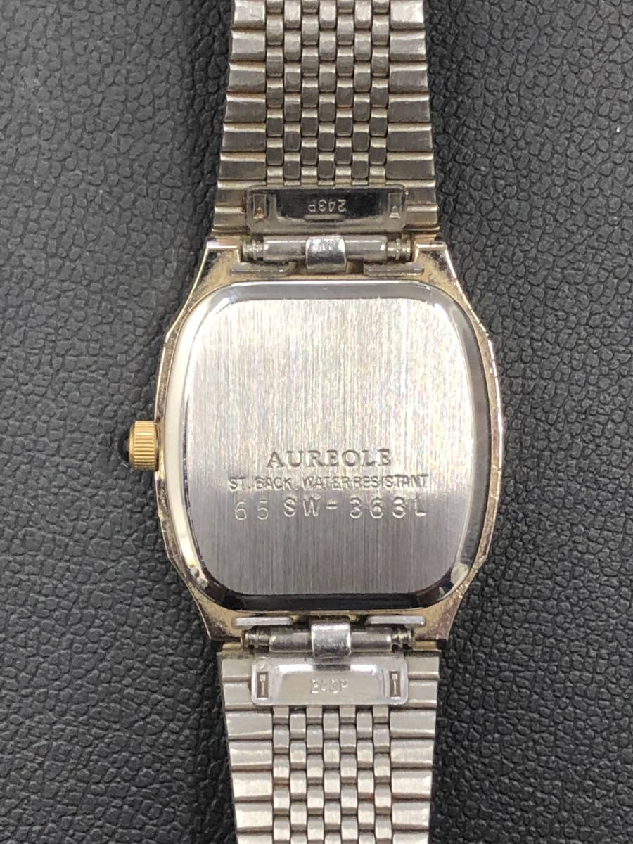 AUREOLE/オレオール AUREOLE 腕時計 1P天然ダイヤ SW-363L　稼働品　レディース_6