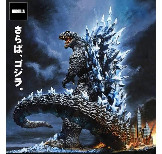 塗装済み完成品＊ゴジラ1995＊バーニングゴジラ＊デストロイア