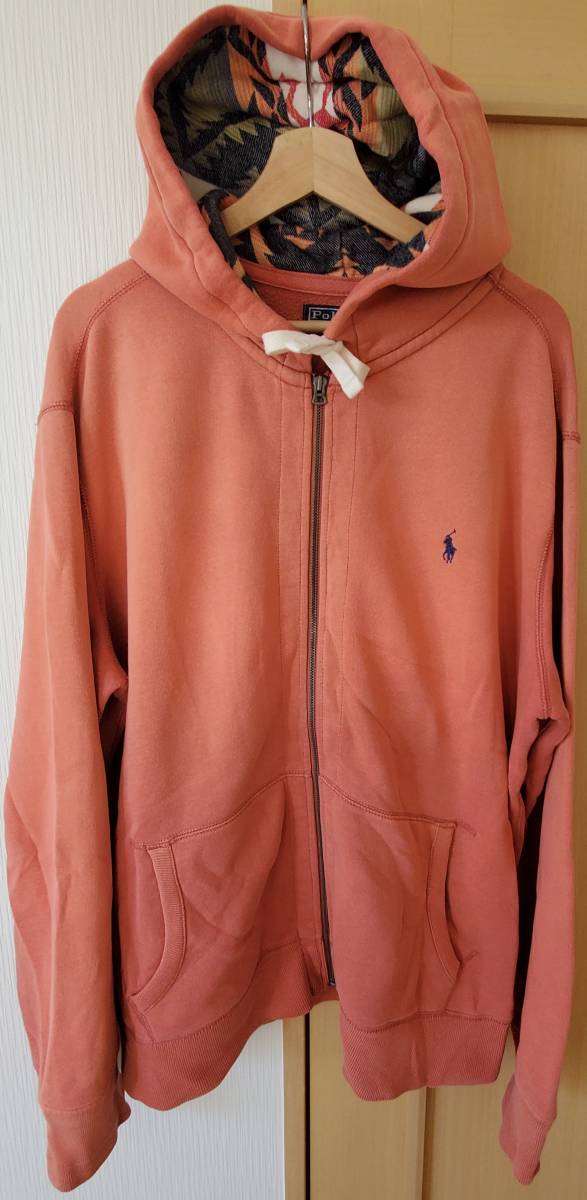 POLO RALPH Ralph Lauren パーカー ラルフローレン XL LAUREN ジップ