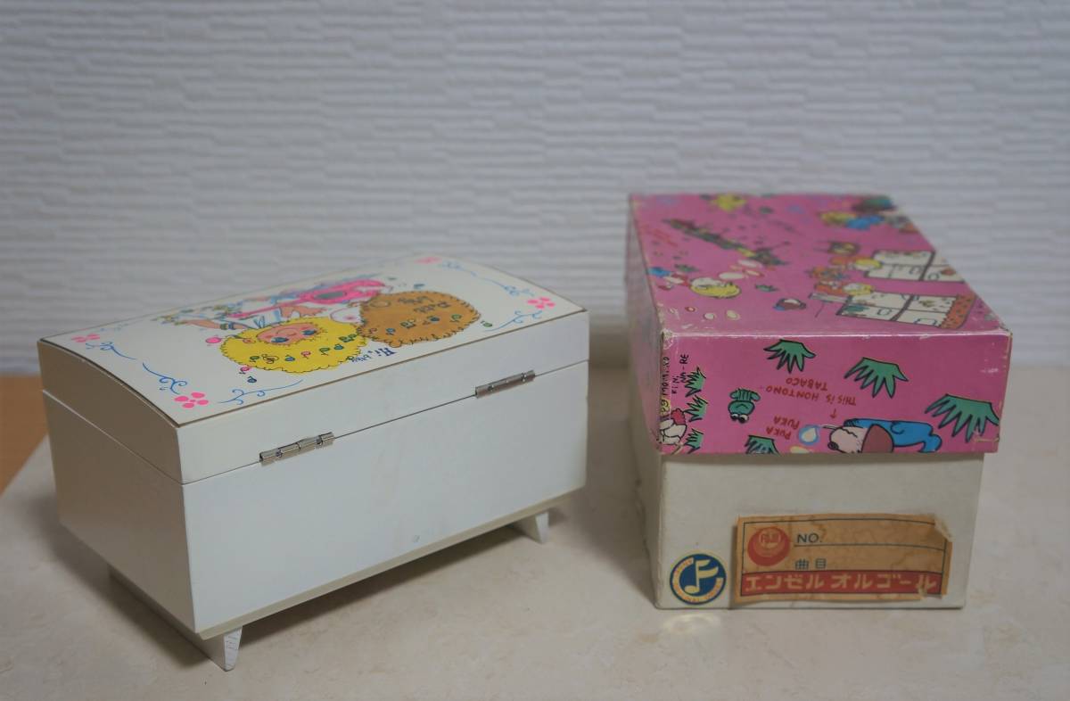 昭和レトロ 亜土ちゃん/水森亜土 FUJI エンゼルバレリーナオルゴール