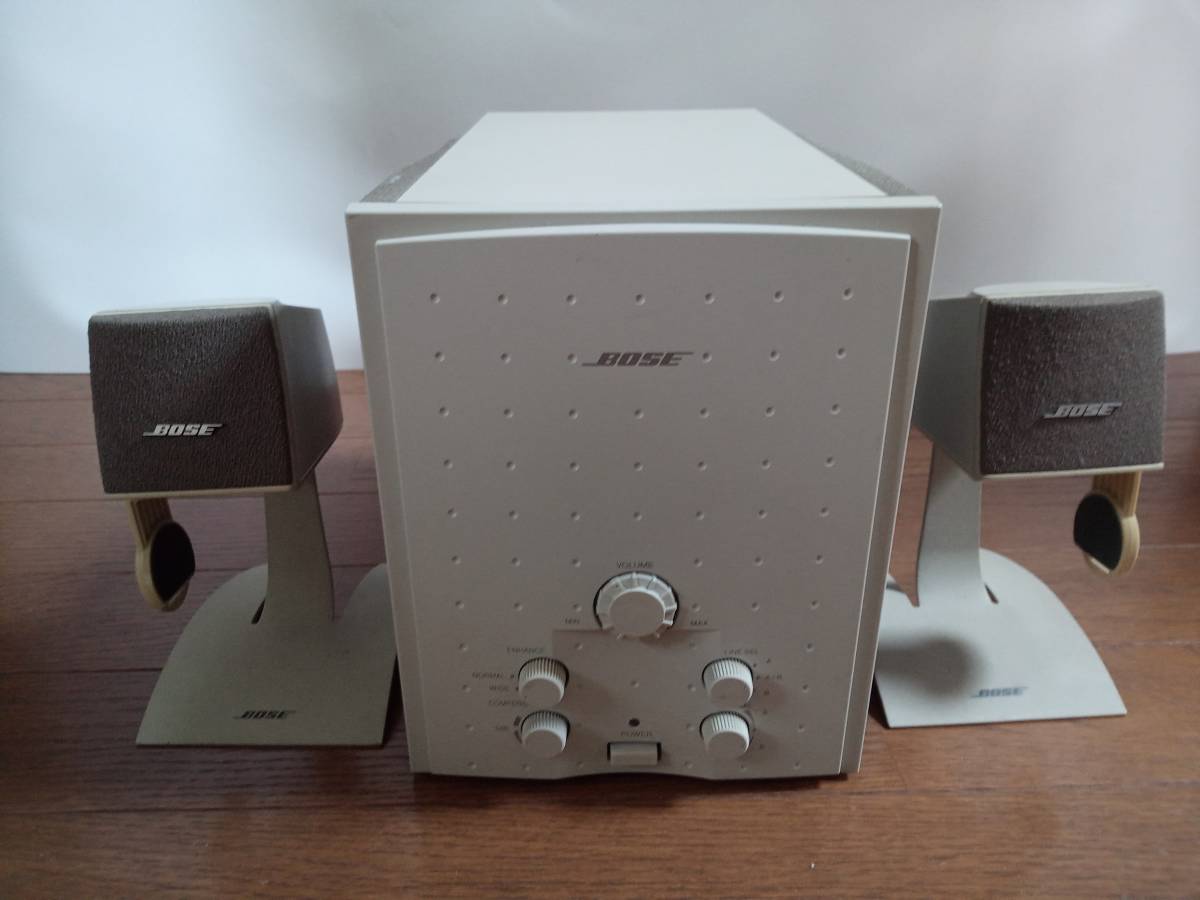 BOSE MM-2 ボーズ パワーアンプ内蔵スピーカー マルチメディアパワード