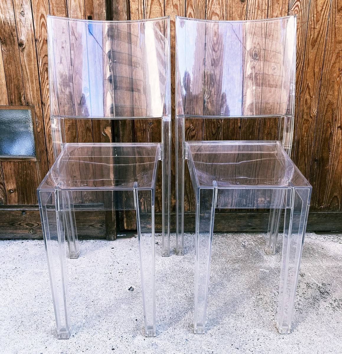 ② カルテル kartell チェア 2脚セット STRACK LA MARIE ラマリー 椅子