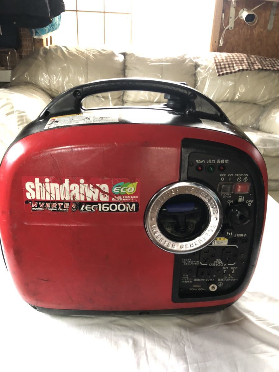 新ダイワ インバーター発電機 shindaiwa | 工具、DIY用品 IEG1600M