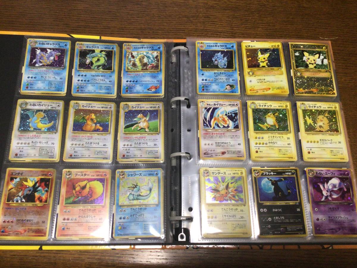 ポケモンカード 旧裏面 キラのみ ダブりなし 162枚 ひかるミュウ