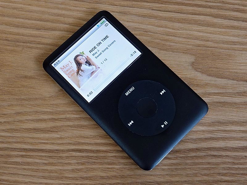 画面極美品 アップル iPod Classic 第6世代 80GB 音楽 オーディオ機器