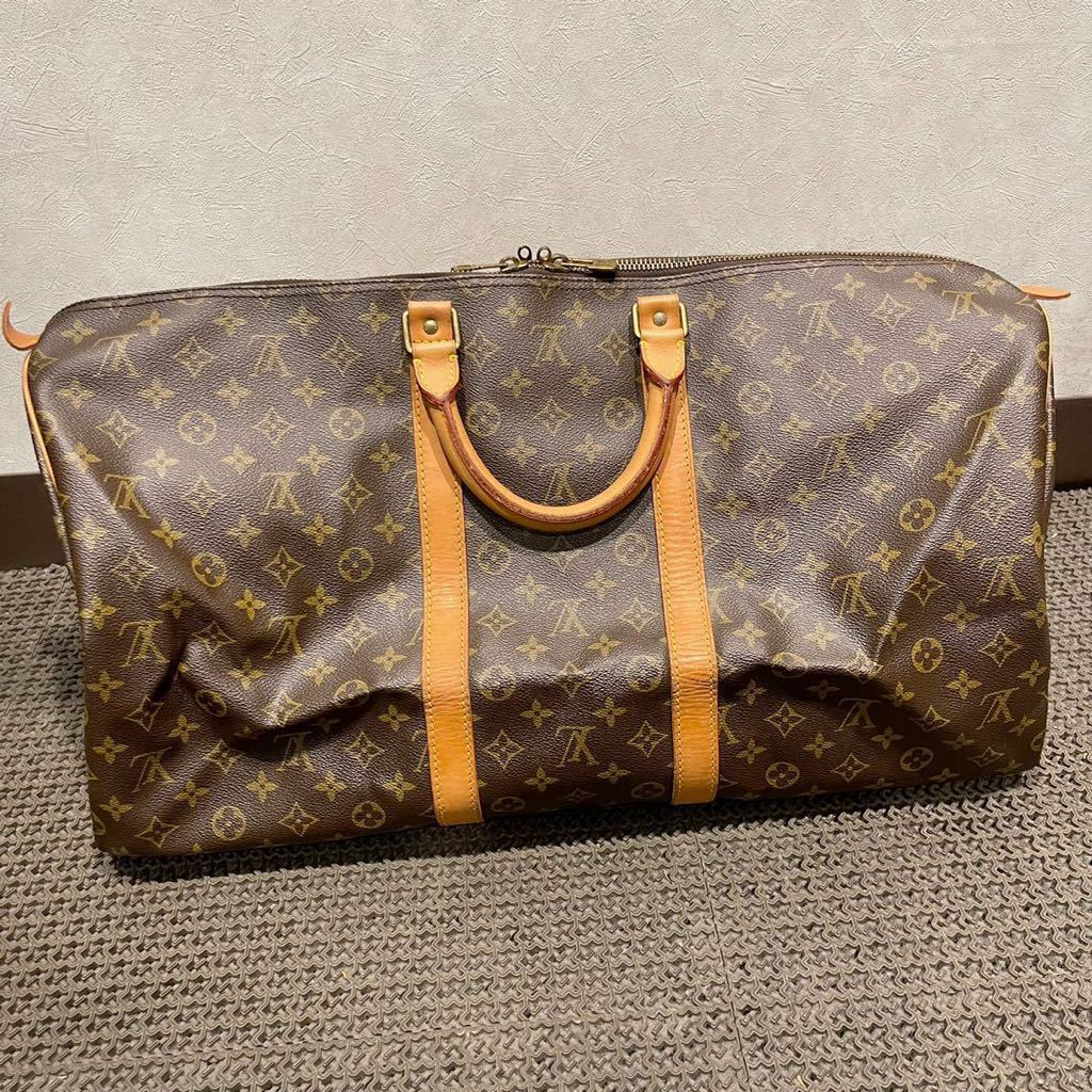 □ルイヴィトン□LOUIS VUITTON キーポル 55 モノグラム M41424