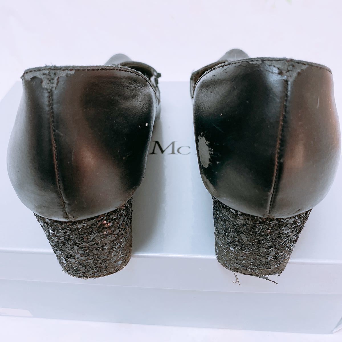 274 キャビンアテンダント綾の整理品 セシルマクビー パンプス レディース シューズ ハイヒール ブラック系 売買されたオークション情報 Yahooの商品情報をアーカイブ公開 オークファン Aucfan Com