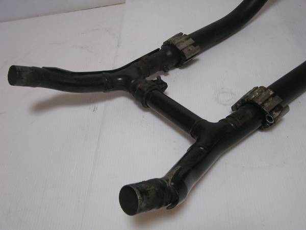 ☆V-MAX 純正エキパイ フロントバンク ブラック_2