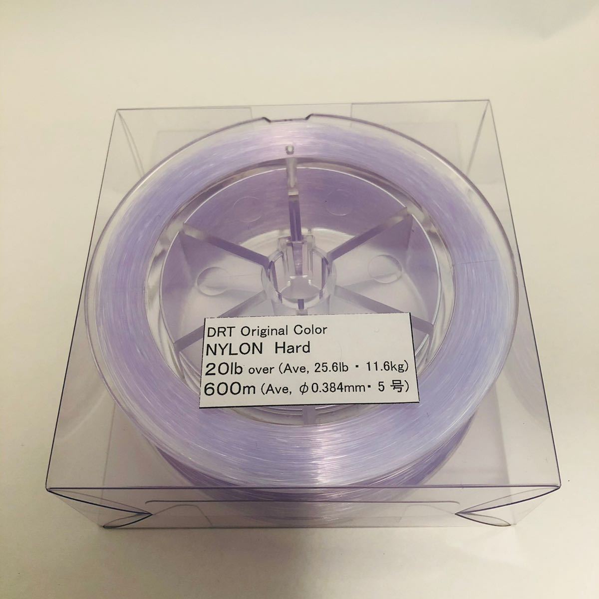 DRT ナイロンライン クリアパープル 20lb 新品即決】DRT オリジナルナイロンライン 20lb パープル DRT 600m