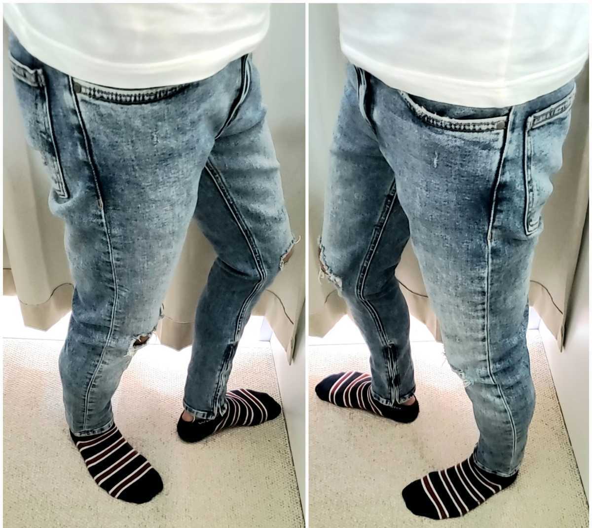 Zara スキニーデニムパンツ メンズ W30 Zmdc 男性用 売買されたオークション情報 Yahooの商品情報をアーカイブ公開 オークファン Aucfan Com