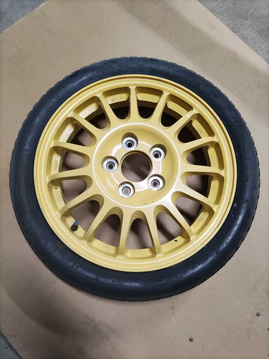 マツダ FD3S スペアタイヤ RX-7 ENKEI アルミ FD3S RX-7 スペアタイヤ