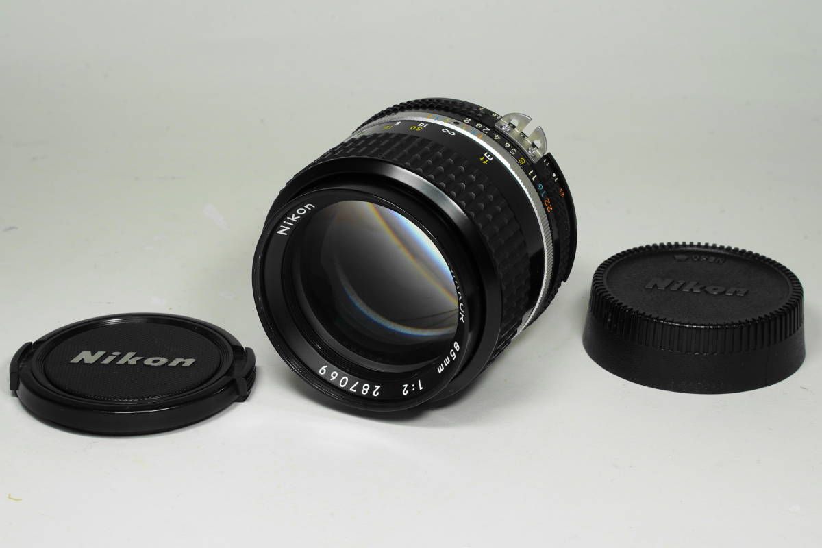 ★極上品★ Nikon ニコン Ai-s NIKKOR 85mm F2 試写済み商品！！ 2110018