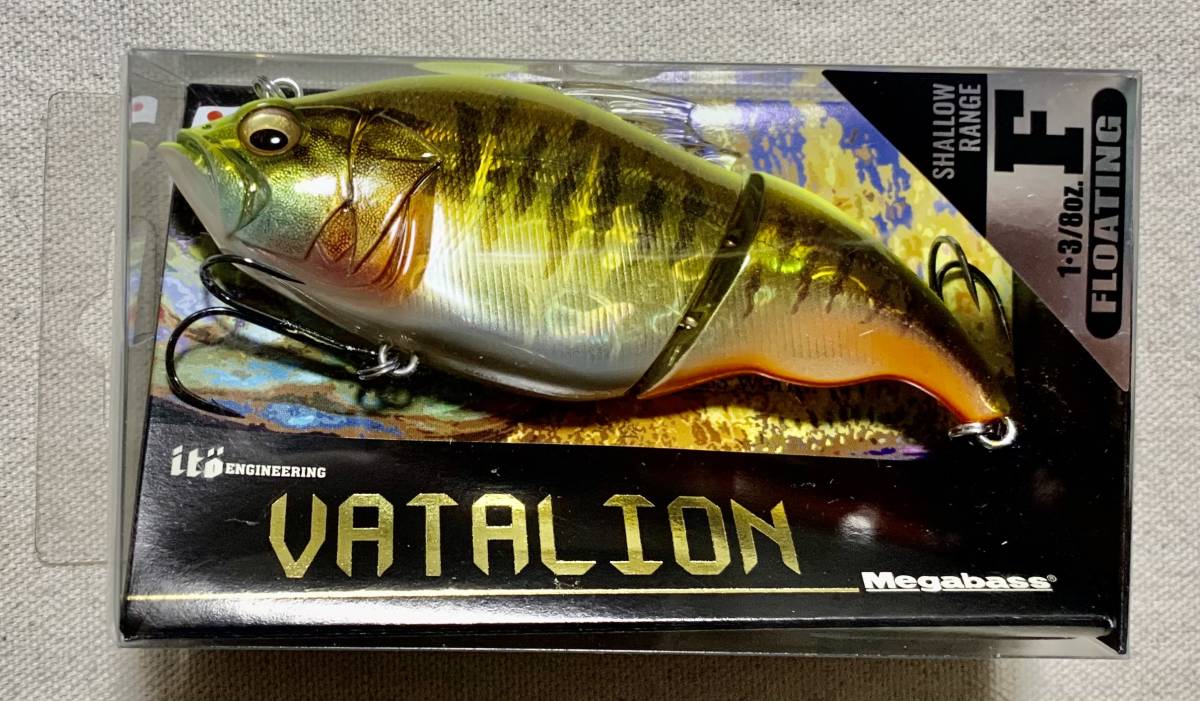 メガバス ヴァタリオン 限定生産 LM ゴールドスモールマウスバス フローティング Megabass VATALION FLOATING SP-C レア ●