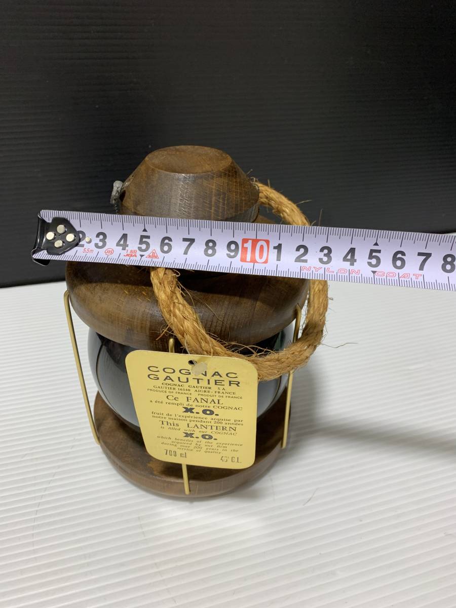 XO ゴーティエ コニャック ☆未開栓☆ K◇未開栓 ランタンボトル型