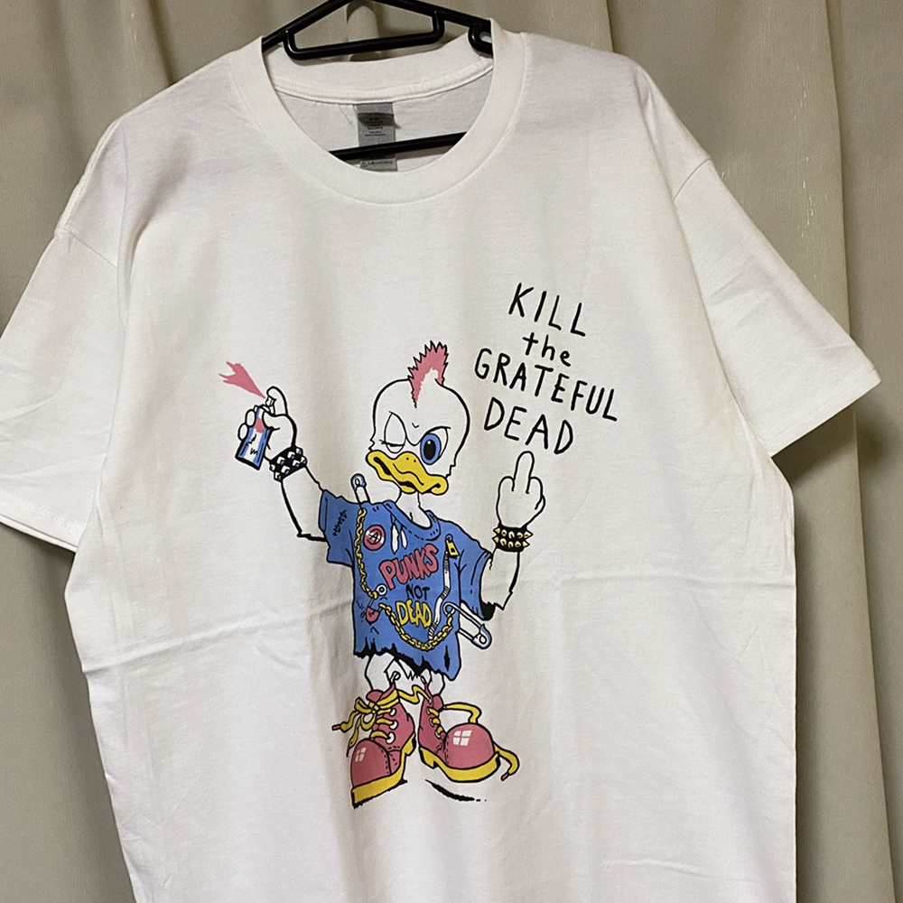  XL NIRVANA ニルヴァーナ カートコバーン着用 Kurt Cobain KILL THE GRATEFUL DEAD Tシャツ ロック バンド Gildan 90s ビンテージ(Tシャツ)｜売買されたオークション情報、yahooの商品情報をアーカイブ公開 - Tシャツ
