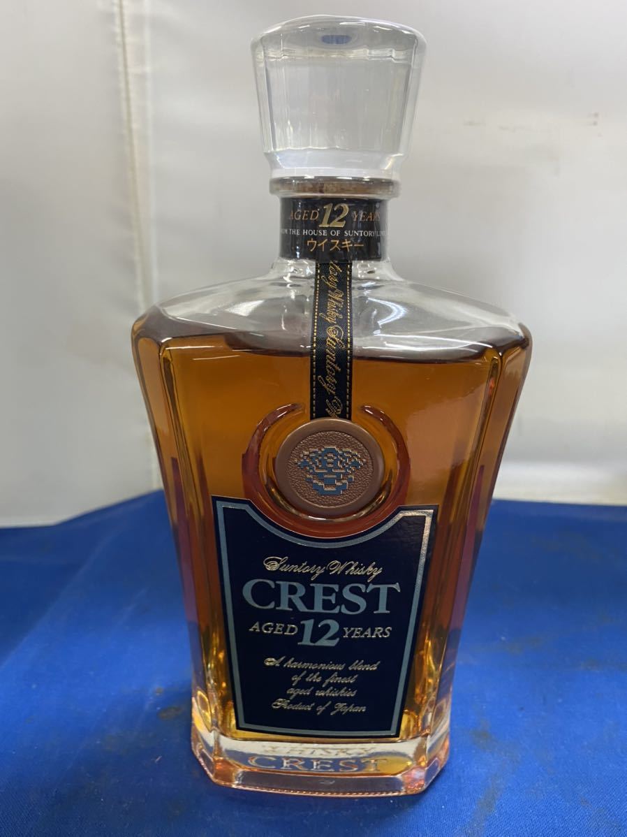 【未開栓・箱付】サントリー クレスト 12年 CREST 700ml 43% ○ 未開栓 サントリーウイスキー クレスト12年 SUNTORY WHISKY CREST