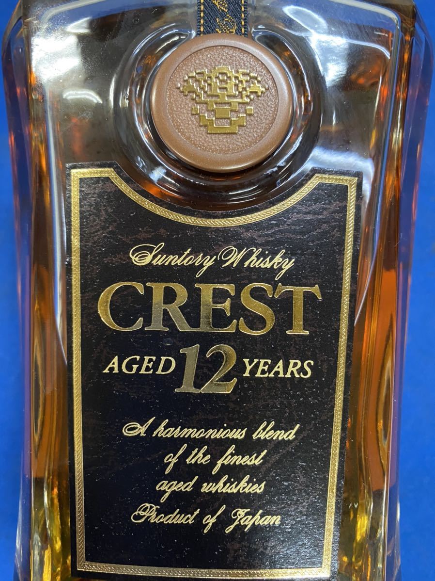 サントリークレスト 12年 700ml 未開栓 同梱可 SUNTORY CREST