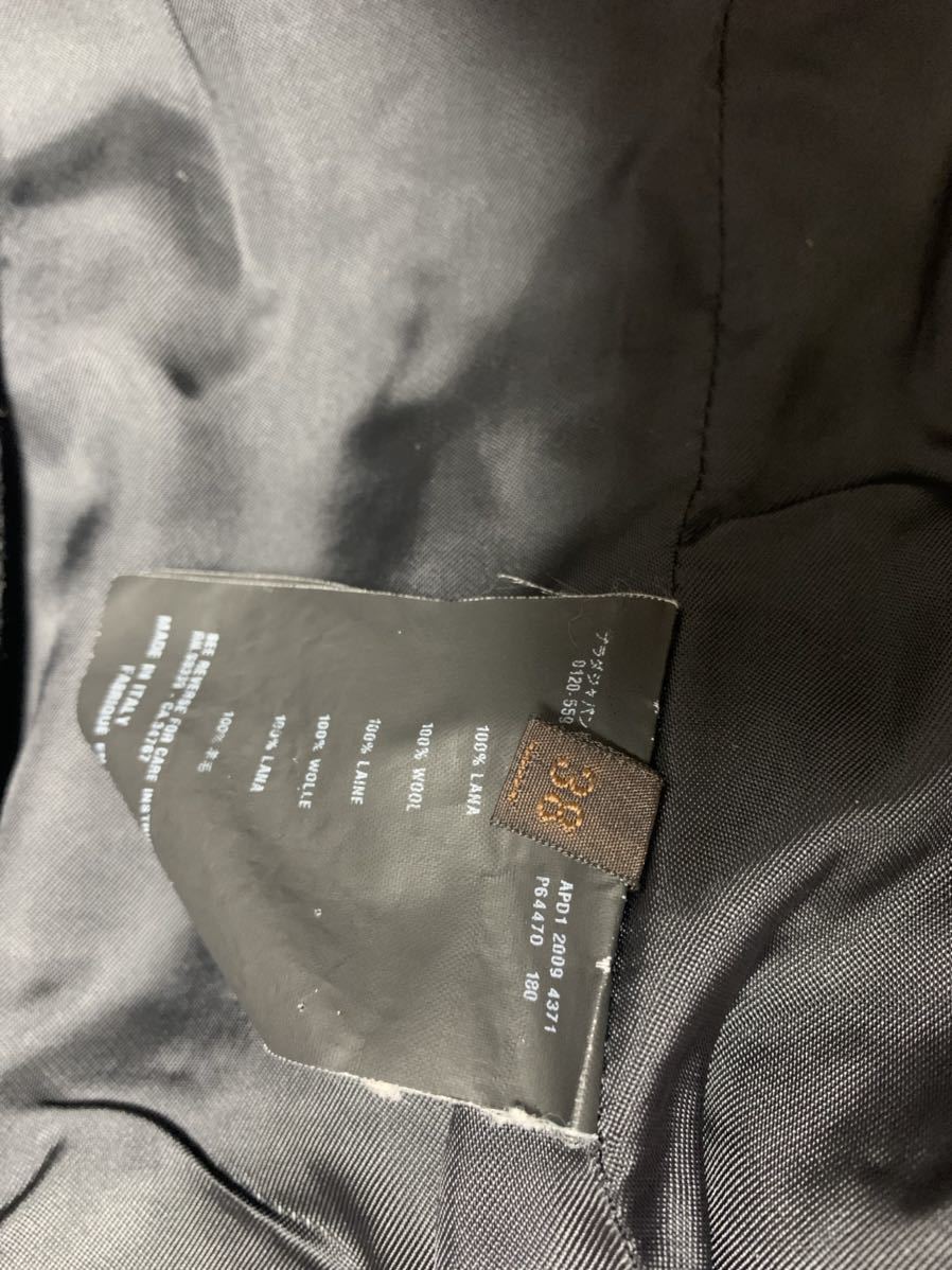 PRADA プラダ ルーマニア製 ウールPコート PRADA プラダ