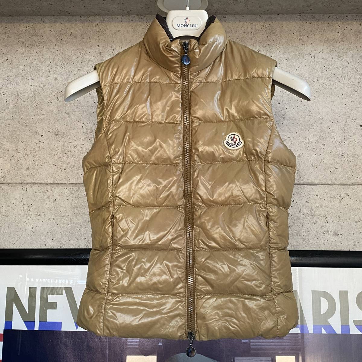 MONCLER ブラウン ダウンジャケット 00 即決・即納】MONCLER 