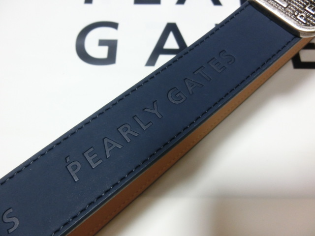 ◇未使用◇PEARLY GATES パーリーゲイツ ニコちゃん PG 89ロゴ ベルト