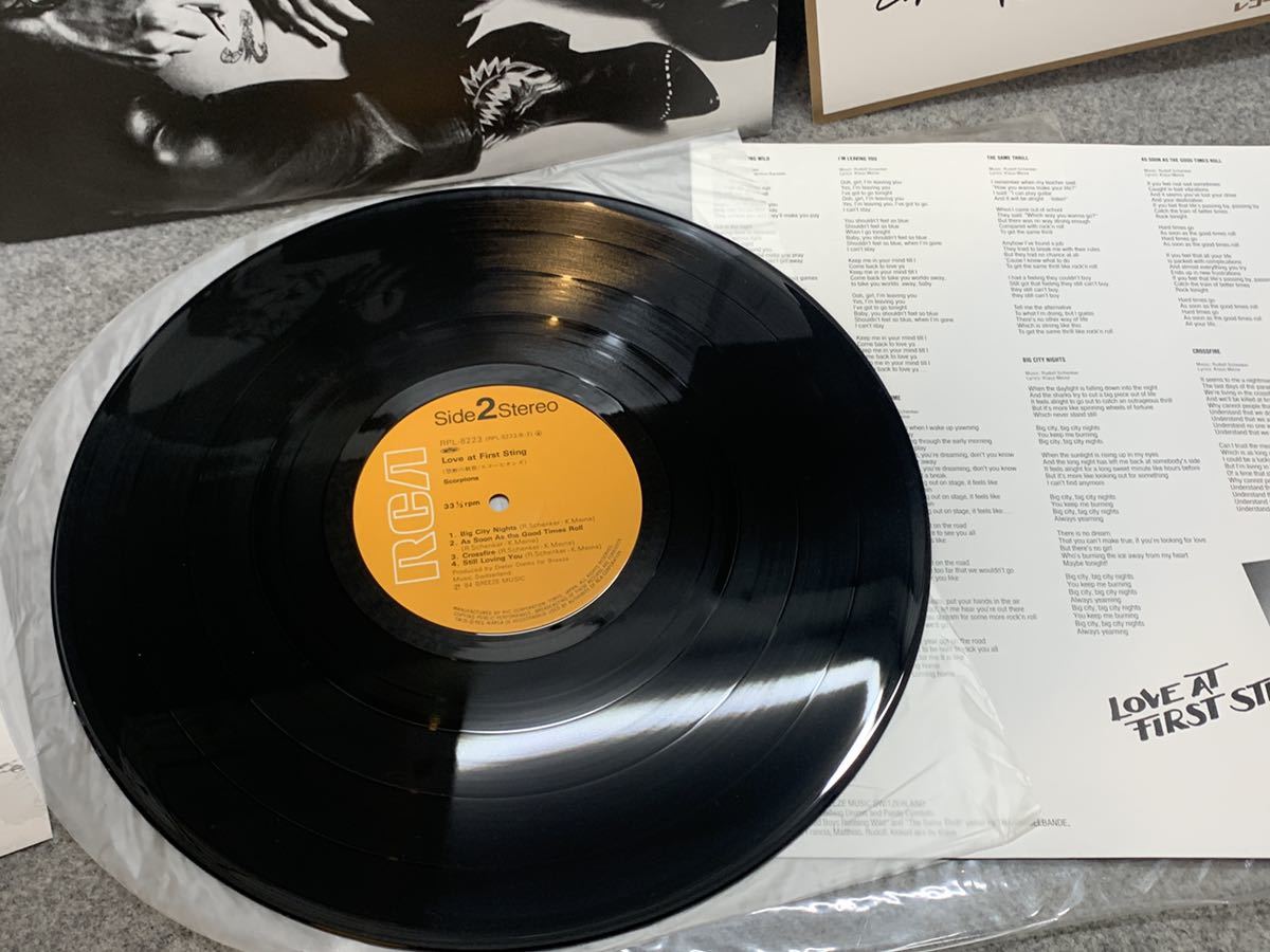 禁断の刺青 Love Sting スコーピオンズ First AT STING FIRST at LOVE