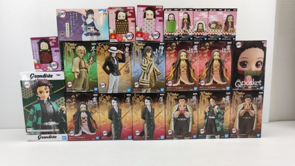 鬼滅の刃 #56/F718×鬼滅の刃 プライズフィギュアまとめ売り フィギュア