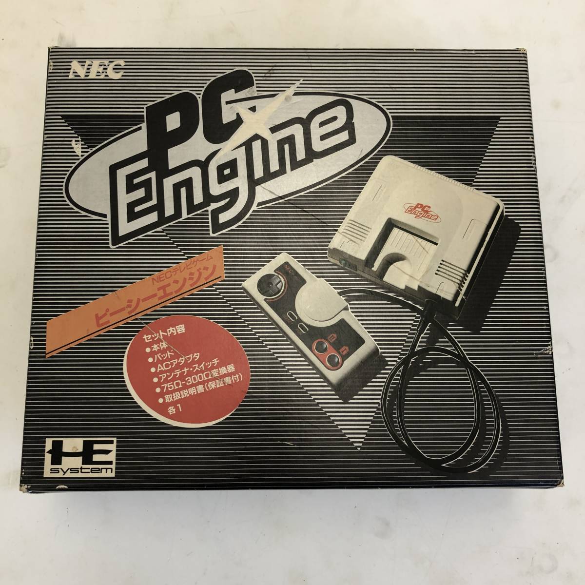 1円～】NEC PCE PCエンジン 本体 箱 取説あり PCEngine 動作未確認 