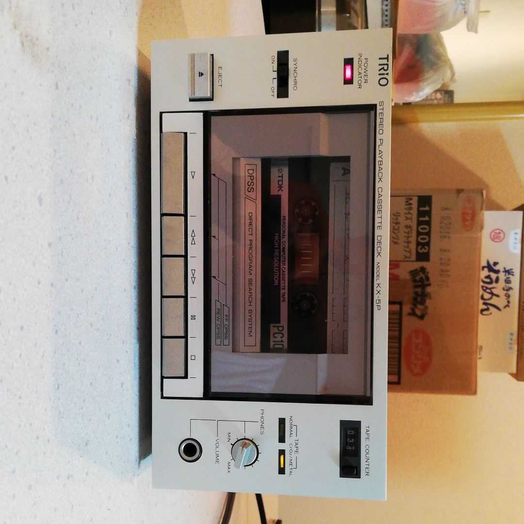 トリオ TRIO KX-5P ステレオカセット - 「トリオtrio トリオ TORIO KX