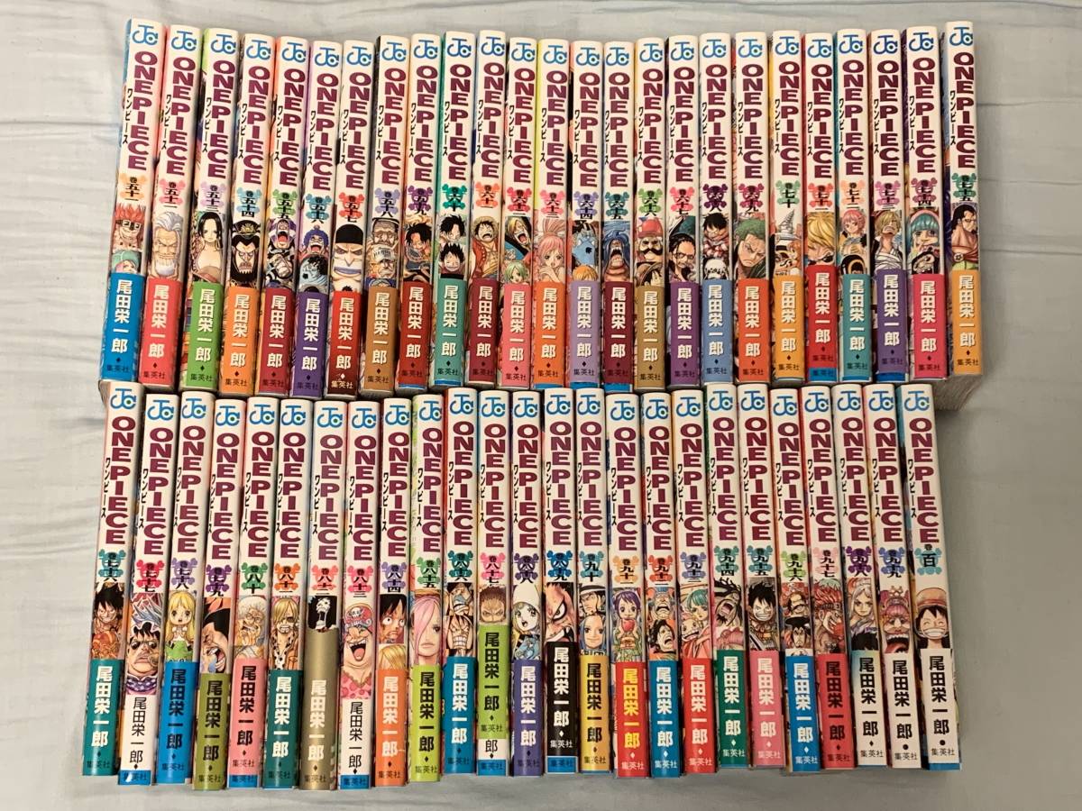 ワンピース 単行本 全巻セット 最新100巻ま Onepiece 全巻セット 売買されたオークション情報 Yahooの商品情報をアーカイブ公開 オークファン Aucfan Com