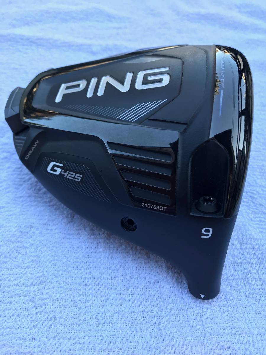 G425 LST PING ドライバー ピン 9° 9度 ヘッドのみ ヘッド ドライバー