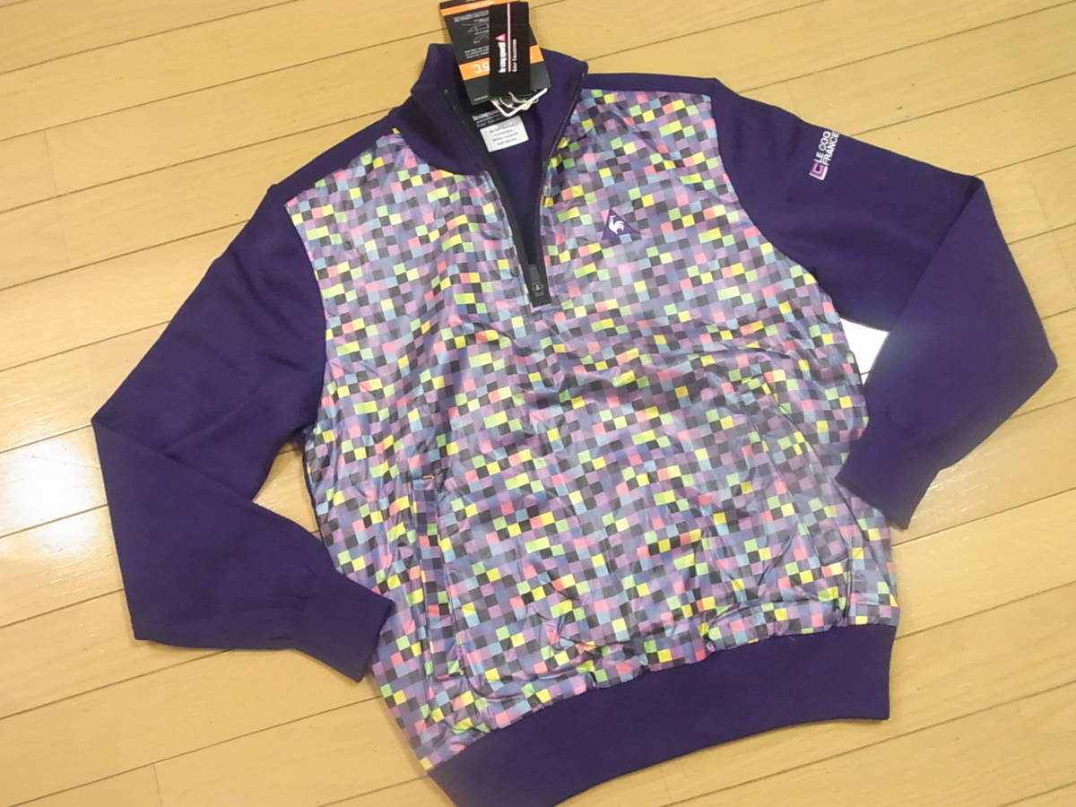 〓★新品ルコックゴルフle coq sportif GOLF ヒートナビ中綿入セーター/M 定価18700円〓