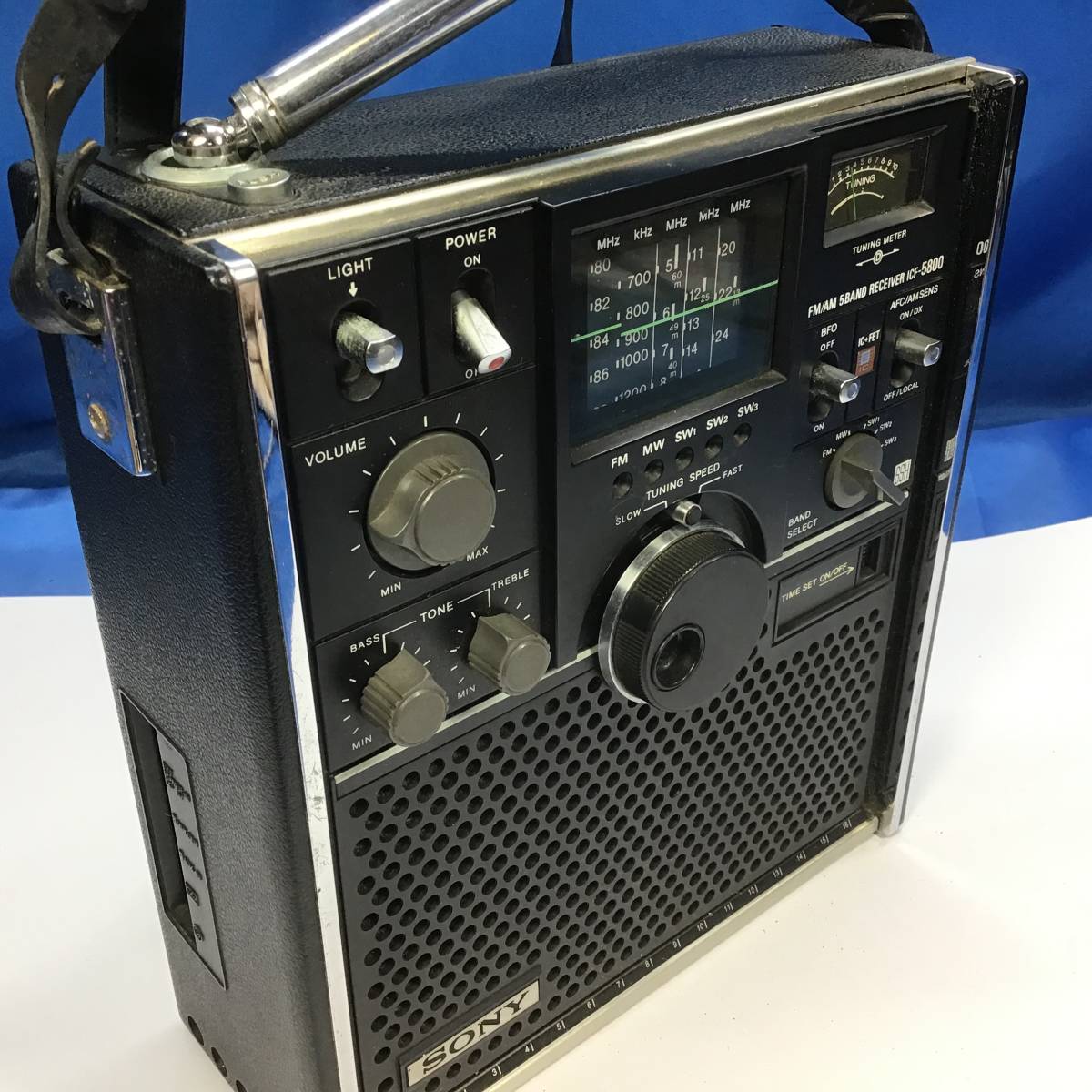 昭和の名機！SONY スカイセンサー5800）（整備品） ICF-5800 スカイ 