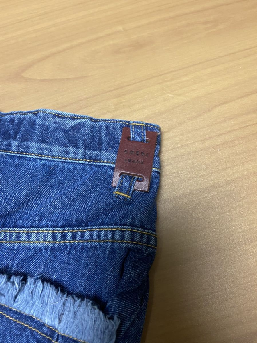 ウェスタン フラップ デニム スカート アメリ ヴィンテージ Ameri  