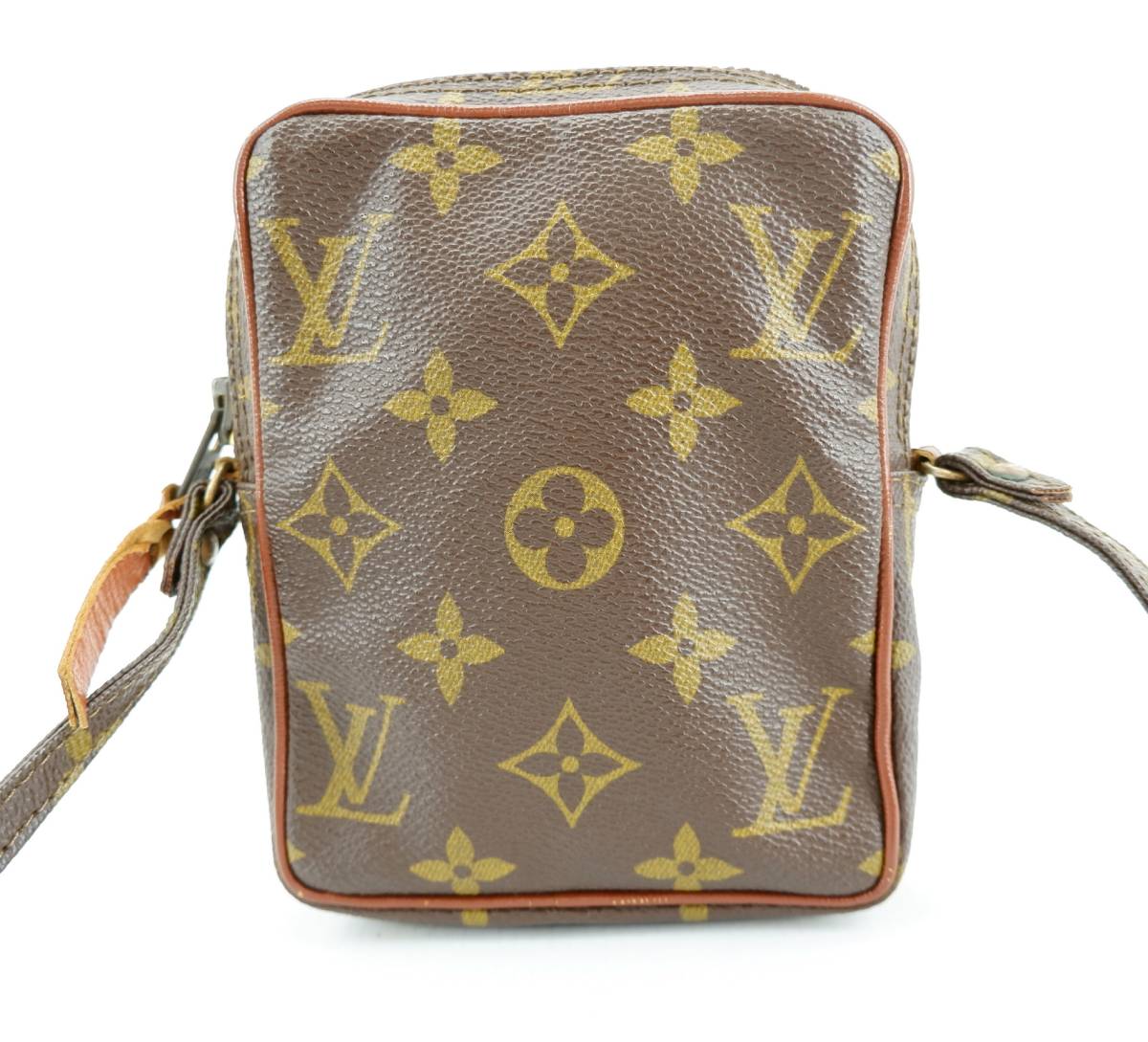 廃盤・鑑定済】 Louis Vuitton ダヌーブモノグラムショルダーバッグ