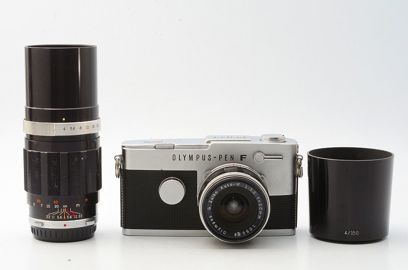 ☆希少付属品☆ オリンパス OLYMPUS PEN FT / G.Zuiko Auto-w 20mm F3