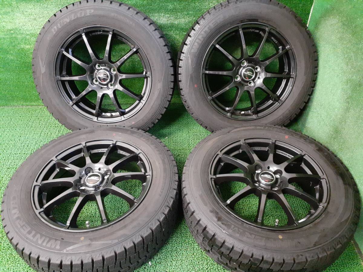 195⁄65R16 ダンロップ WM02 WINTER バリ溝 MAXX DUNLOP スタッドレス 