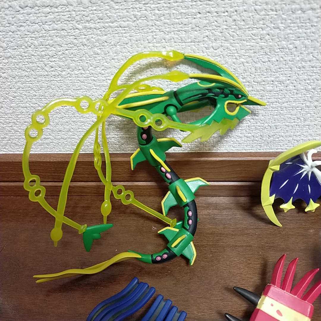 ポケモン モンコレ EX メガレックウザ ゲンシグラードン カイオーガ
