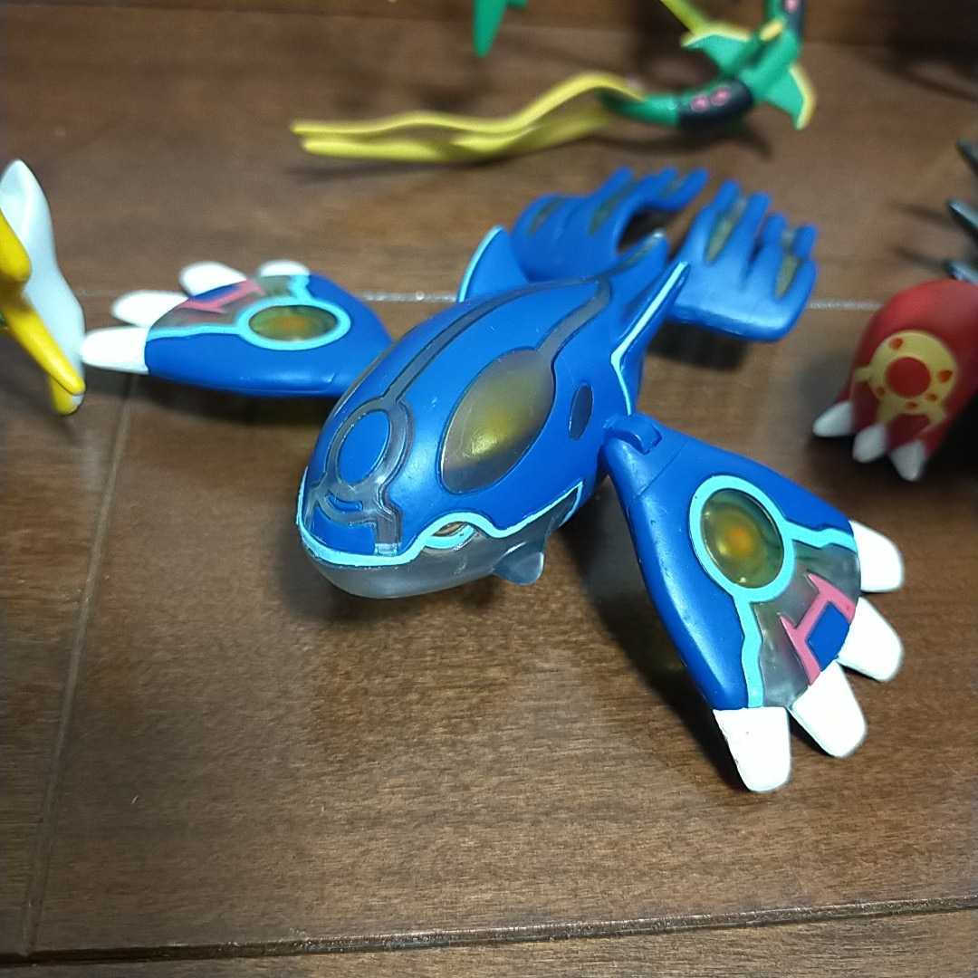 ポケモン モンコレ EX メガレックウザ ゲンシグラードン カイオーガ