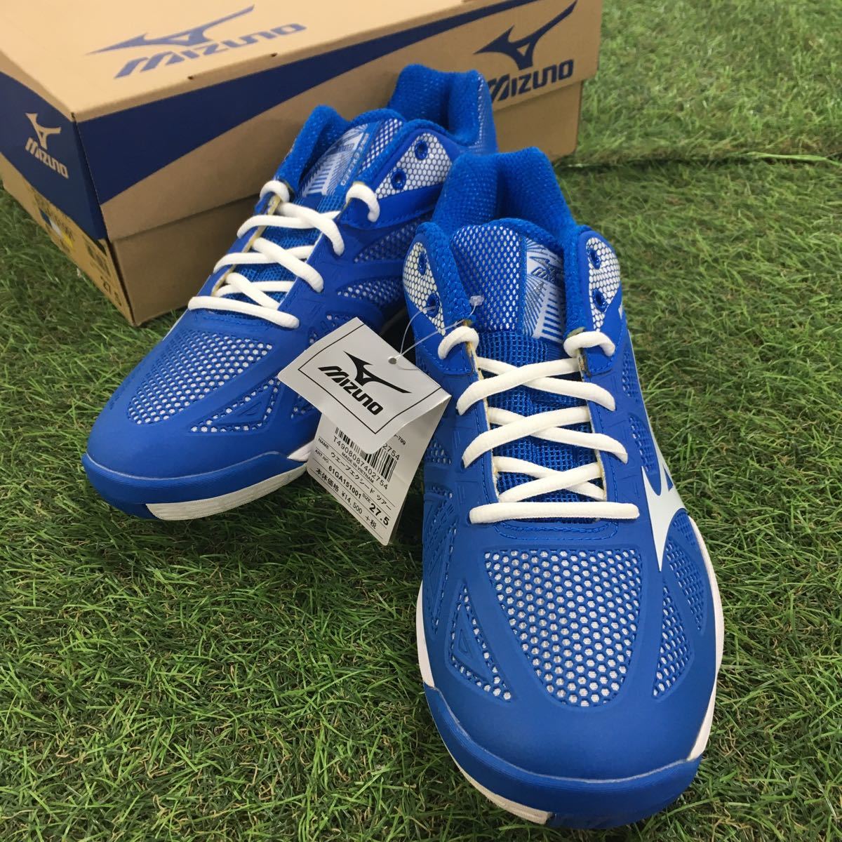 驚きの破格値，高品質 SGN008-D13 MIZUNO ミズノ 61GA151001 ウエーブエクシードツアー 27.5cm テニス シューズ オールコートタイプ 展示品 シューズ(27.0cm～)｜売買されたオークション情報、yahooの商品情報をアーカイブ公開 男性用