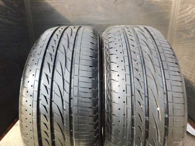 送料込み 225/50R18 REGNO GRVⅡ 24年製 中古2本セット V250】GRVⅡ□225/50R18□2本即決 REGNO ブリヂストン 95V 中古品○ 225