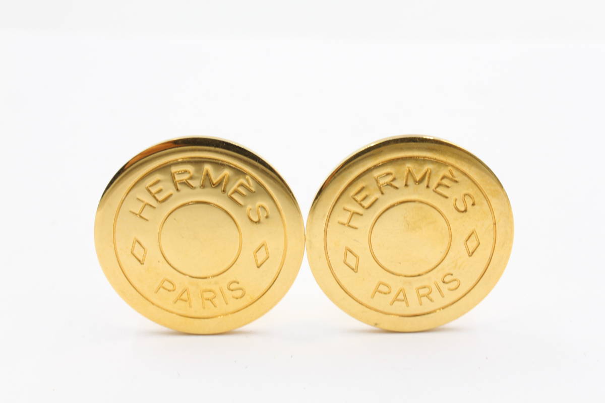 エルメス セリエ イヤリング ゴールド HERMES 両耳 レディース 
