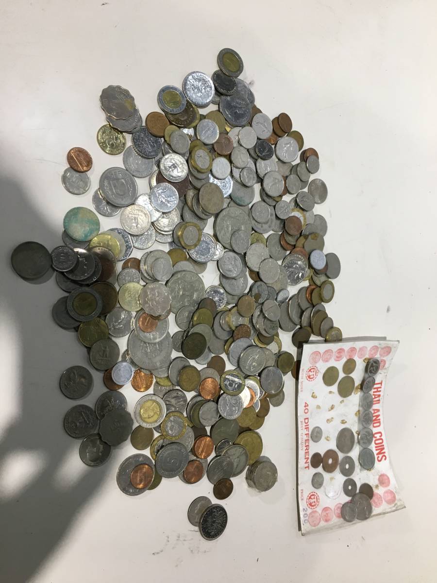 古銭 硬貨 コイン - 外国硬貨 外国 外貨 まとめ売り 大量 外国古銭