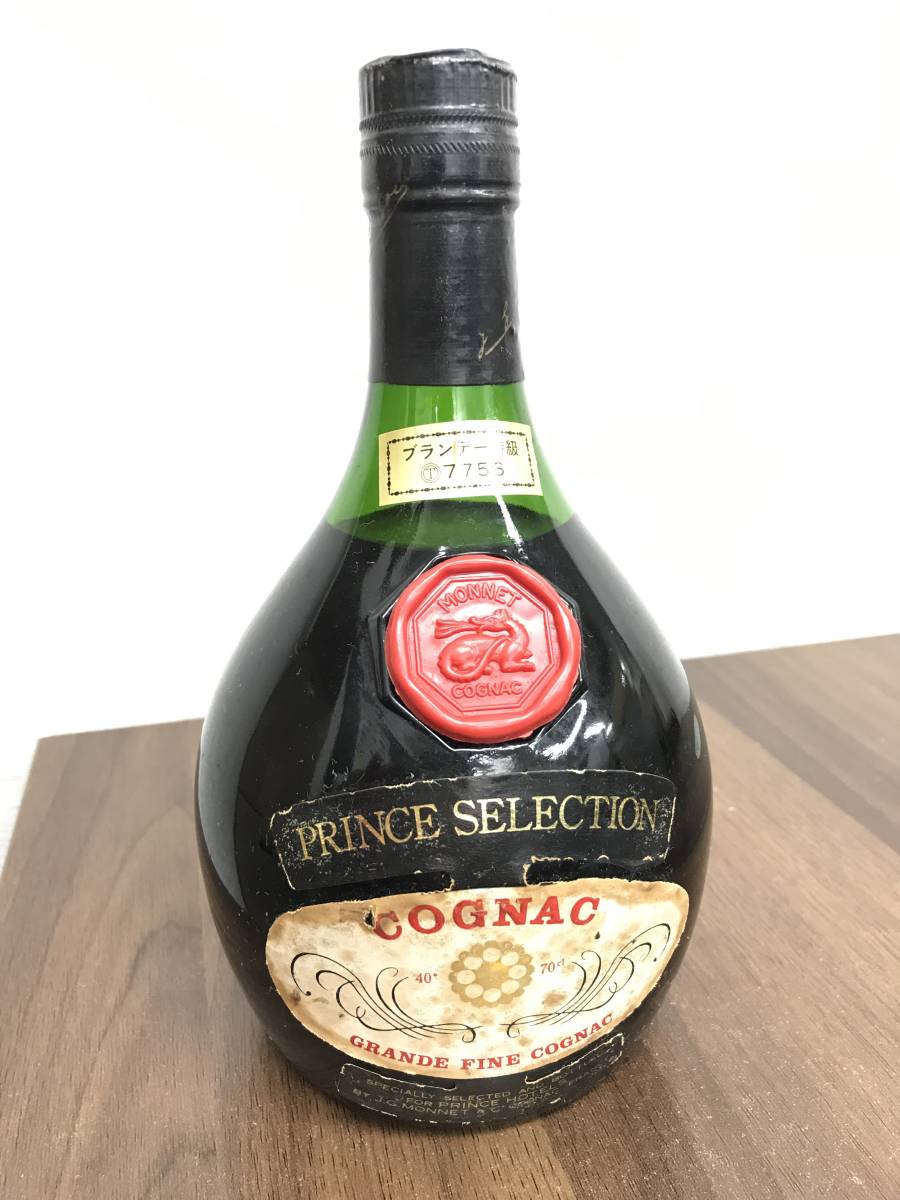 豊富な，お得 J-365 未開栓 J G MONNET モネ グランドファインコニャック プリンスホテル コニャック 40度 70センチリットル 700mL(その他)｜売買されたオークション情報、yahooの商品情報をアーカイブ公開 - オー コニャック