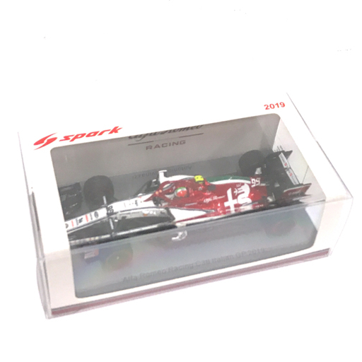 スパーク 1/43 S6098 Alfa Romeo Racing Sauber F1 Team No99 Italian GP 2019 Alfa Romeo Racing C38 Antonio Giovin