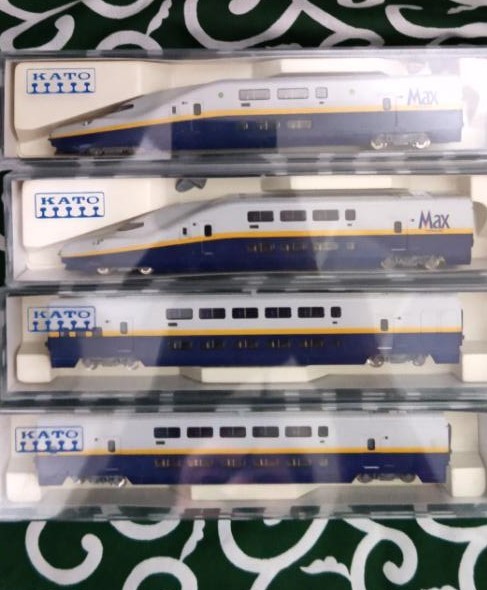ジャンク KATO E4系新幹線「MAX」室内灯 KATO Max フル編成 新幹線