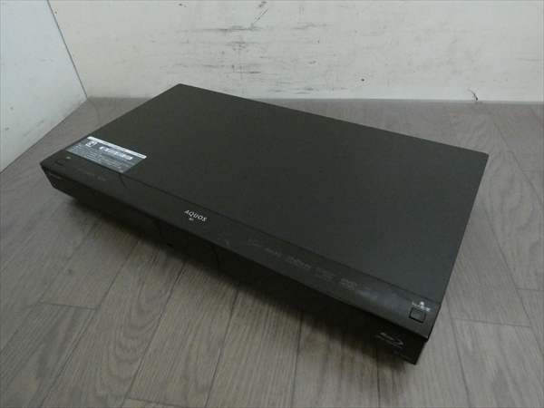 ▷ブルーレイレコーダー SHARP シャープ BD-S520 2013年製 500GB 