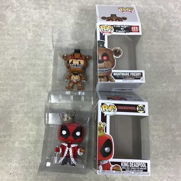 ジェントルジャイアント　デッドプール　ジャンボ　フィギュア　アメトイ 1円～ FUNKO POP! 326 デッドプール、ジェントルジャイアント
