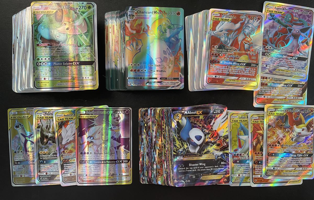 ポケモンカード海外まとめ売りEX GX VMAX TAG レプリカ ＊最後まで読ん