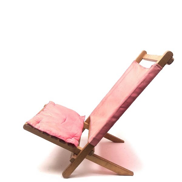 ○美品 バイヤーオブメイン Byer of Maine いい感じ チェア 椅子 ピンク H31-002